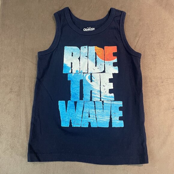 Boys OshKosh/Carter's Cotton Tank Top Lot Size 5T (SKU: 78B, 79B, 20B, 21B) - Picture 2 of 5